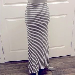BCBGMAXAZRIA Sydnee Rib-Knit Maxi Skirt